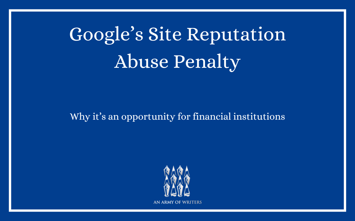Blue graphic with the article title in white